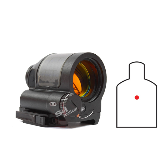 Red Dot Sight Trijicon SRS 1x38 Solar Sight For Airsoft BLACK